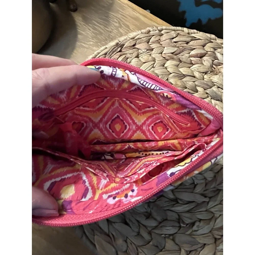 Vera Bradley Clementine Quilted Cotton Wristlet Wallet Clutch - Excellent used